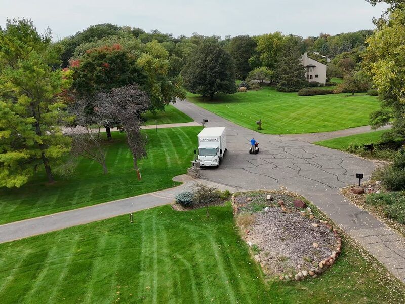 Mosquito barrier spray treatment for outdoor pest control in Blaine, MN